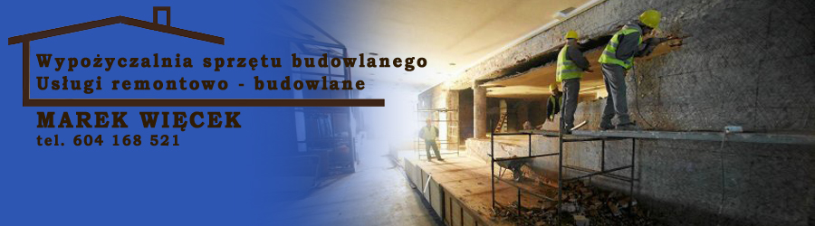 Marek Wiecek, usugi remontowo - budowlane